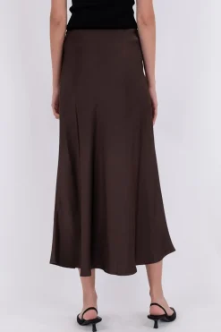 Clearance Neo Noir Bovary Skirt Dark Brown