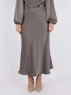Outlet Neo Noir Bovary Skirt Warm Grey