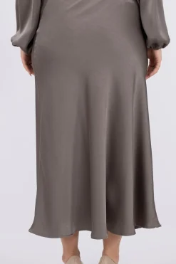 Outlet Neo Noir Bovary Skirt Warm Grey