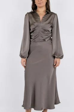 Outlet Neo Noir Bovary Skirt Warm Grey