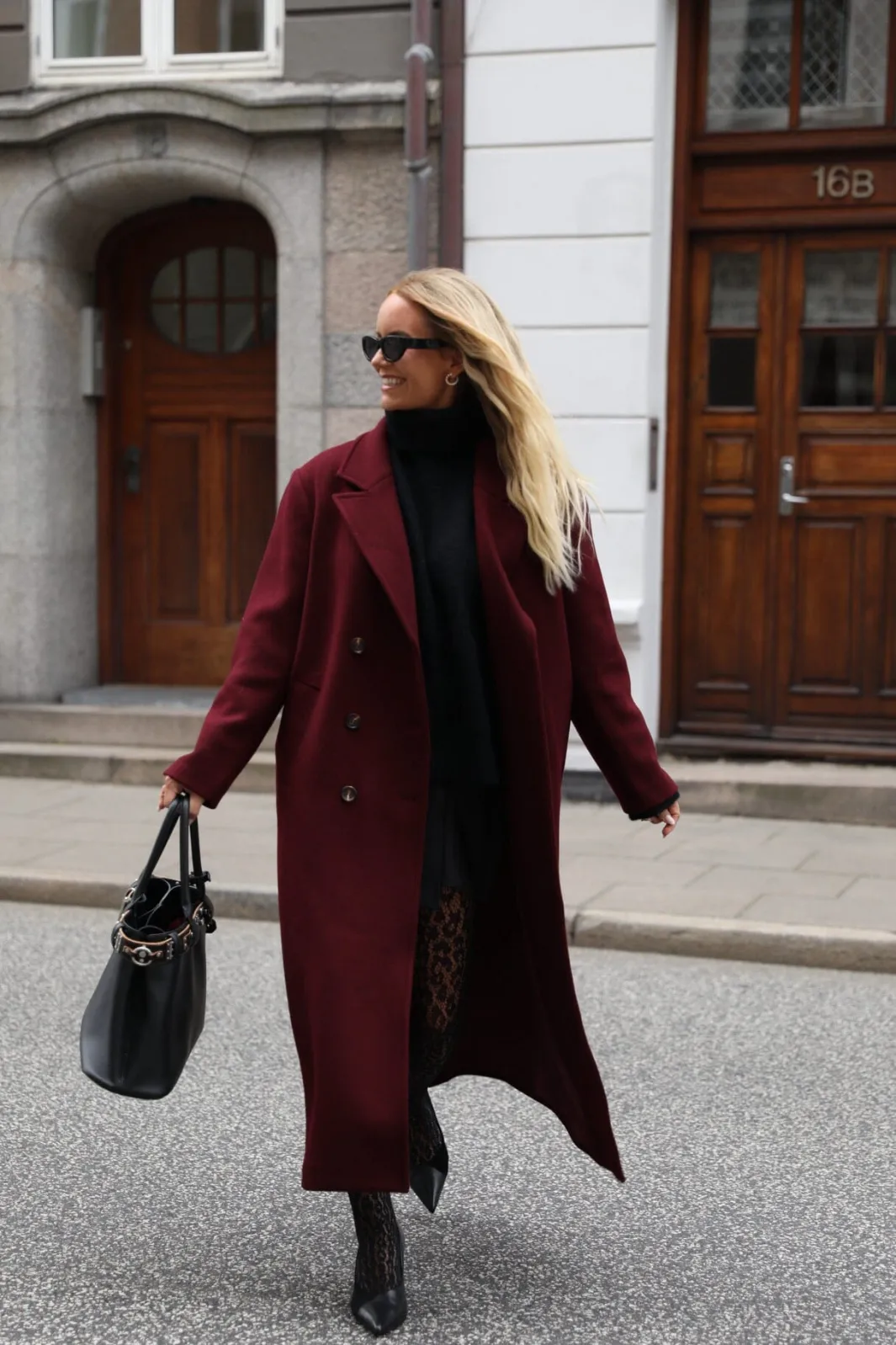 Best Valentin Studio Boyfriend Wool Coat 160854 174