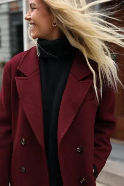 Best Valentin Studio Boyfriend Wool Coat 160854 174