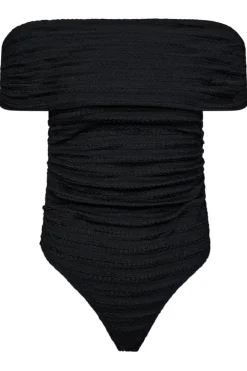 Best Haute L'Amitié Brade Drape Body HL10052 Black