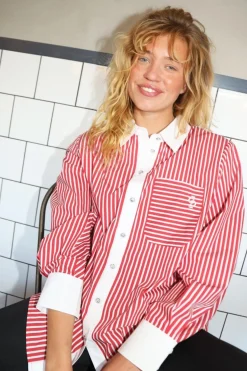 Online Cras Brenda Shirt 4012 4012 Fiery Red
