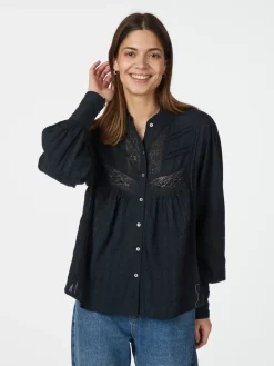New Neo Noir Bria Dobby Blouse 164672 141