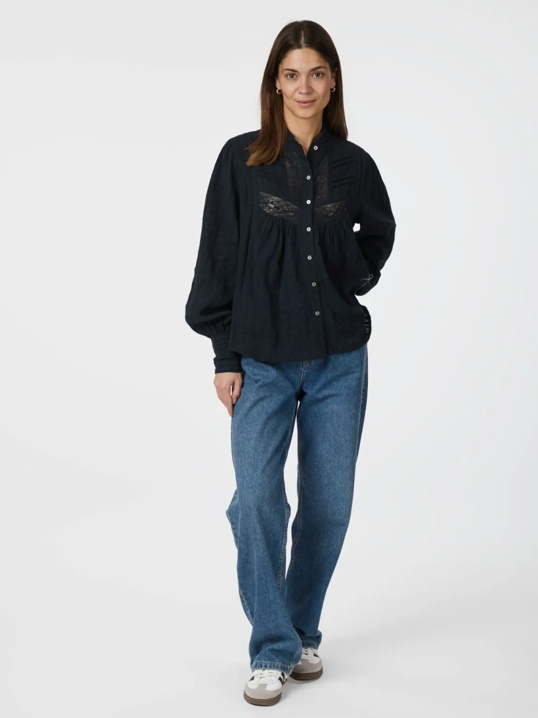 New Neo Noir Bria Dobby Blouse 164672 141