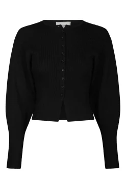 Best Neo Noir Briano Stitch Knit Cardigan 166423 100
