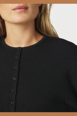 Best Neo Noir Briano Stitch Knit Cardigan 166423 100