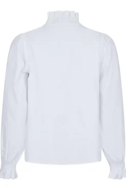New Neo Noir Brielle Solid Shirt White
