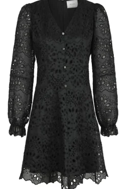 Neo Noir Cabana Embroidery Dress 162199 Black