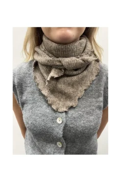 Discount Marta Du Chateau Cagnete Scarf 172-1100 Fango