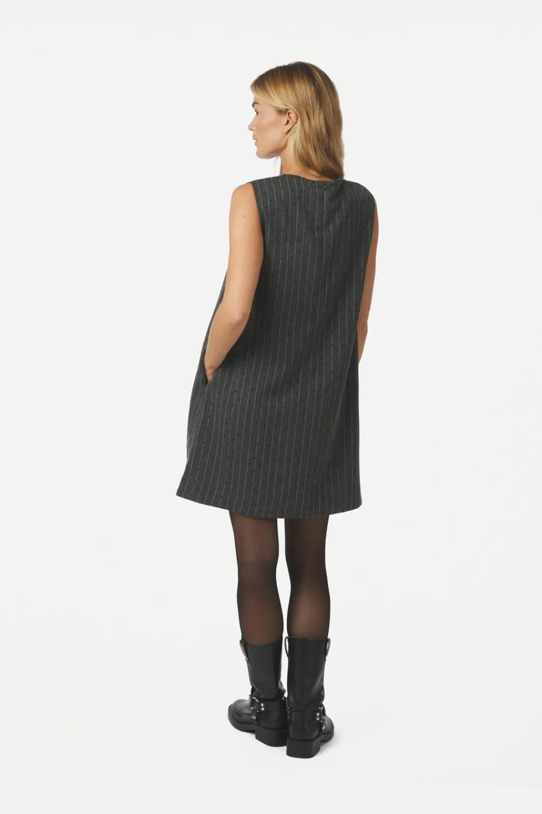Discount Neo Noir Caila Mini Dot Dress 167259 107