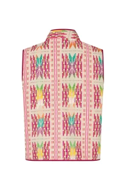 Best Lollys Laundry Cairoll Quilted Vest26155-1040 51 Pink