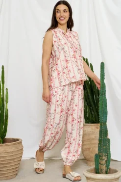 Sale Marta Du Chateau Camalie Pants 6893 Rosa2319Tps