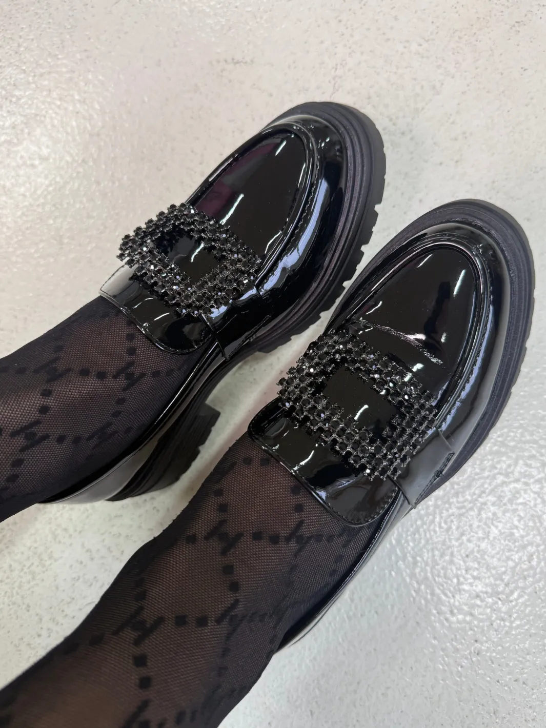 Clearance Bloom Camelialoafers Black