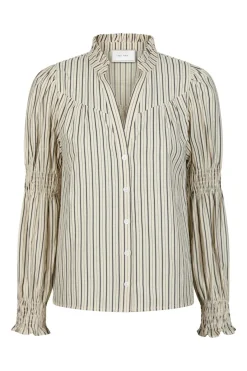 Outlet Neo Noir Camilla Contrast Blouse 164669 122
