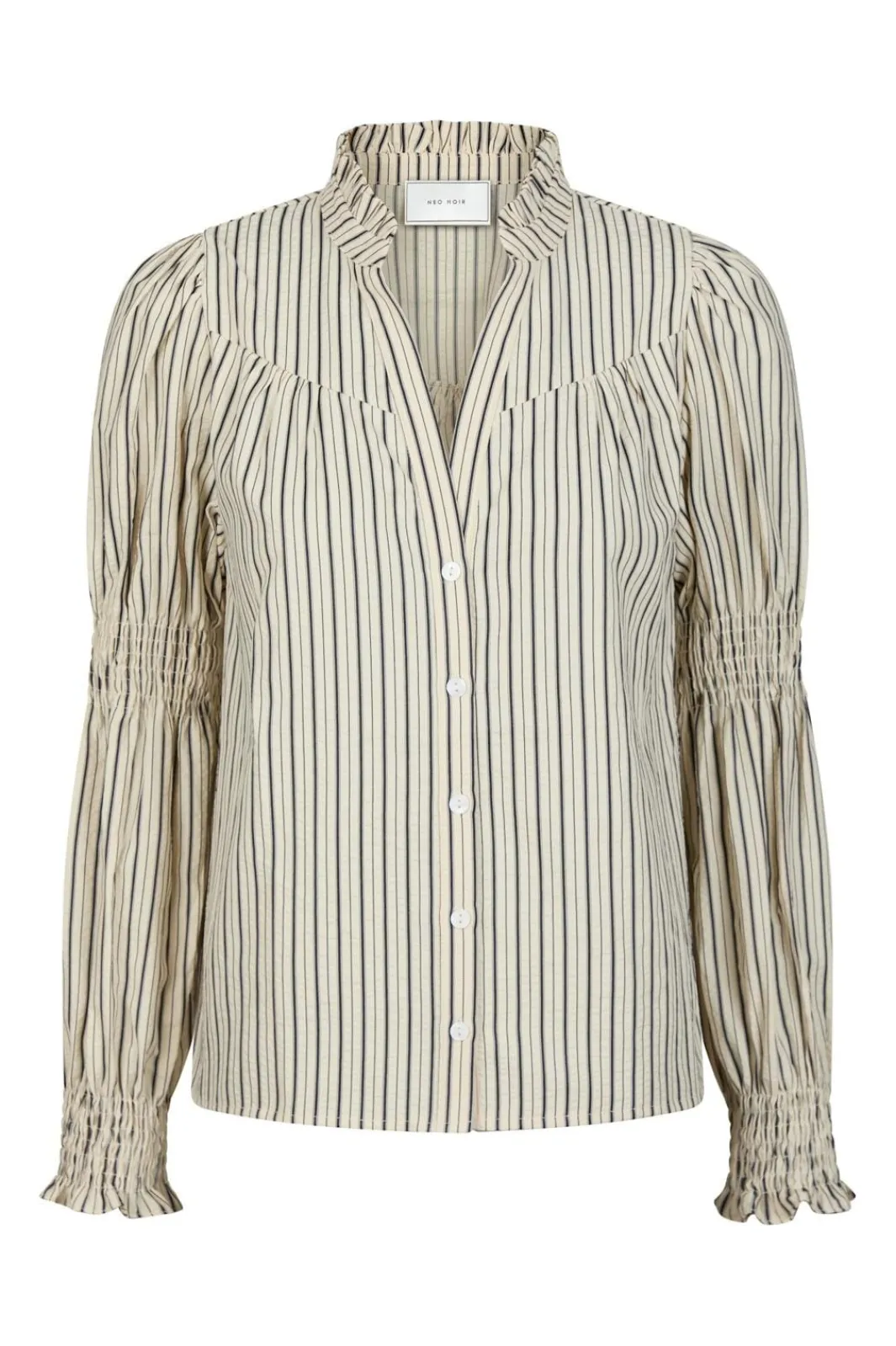 Outlet Neo Noir Camilla Contrast Blouse 164669 122