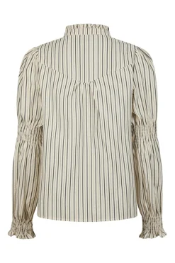 Outlet Neo Noir Camilla Contrast Blouse 164669 122