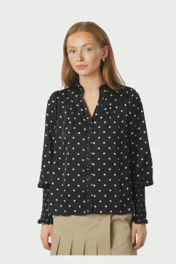 Online Neo Noir Camisa Dot Blouse 167161 100