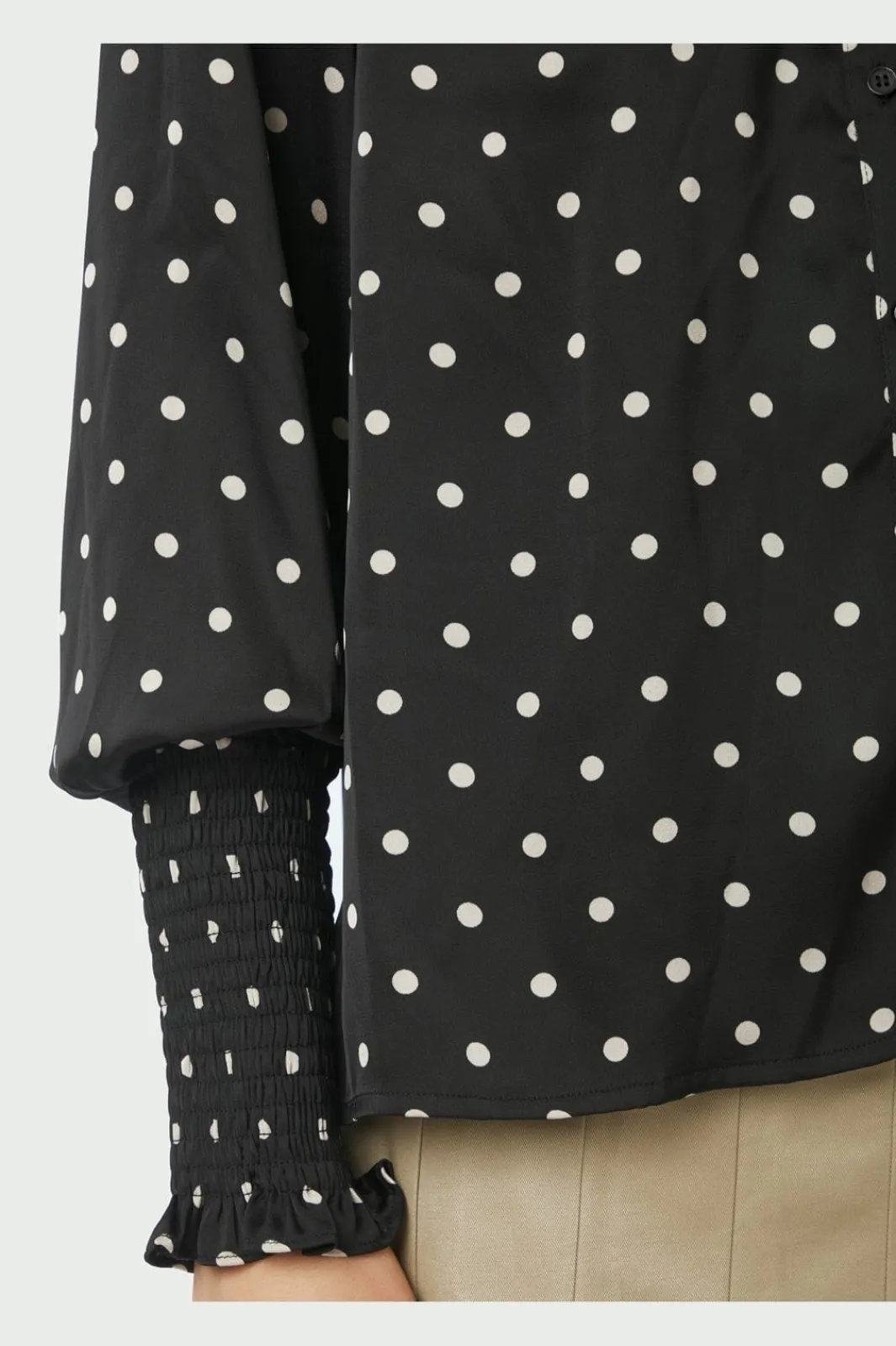 Online Neo Noir Camisa Dot Blouse 167161 100