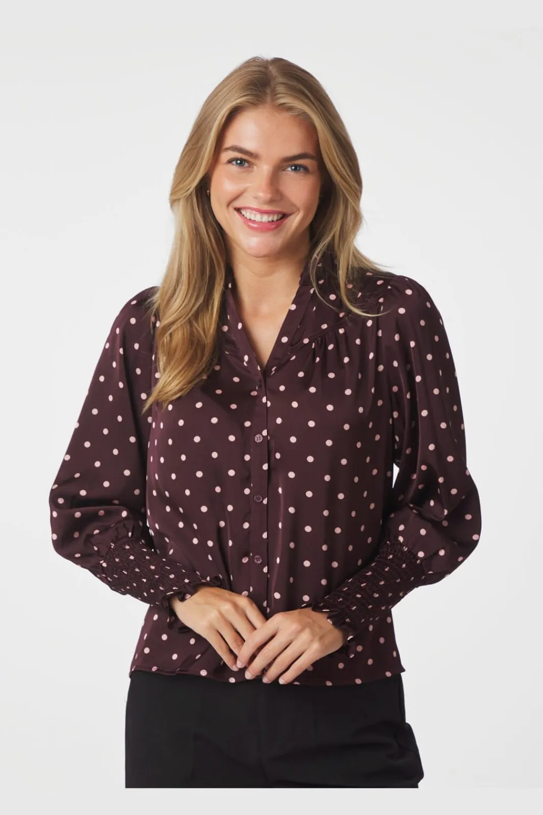 Neo Noir Camisa Dot Blouse 167161 174