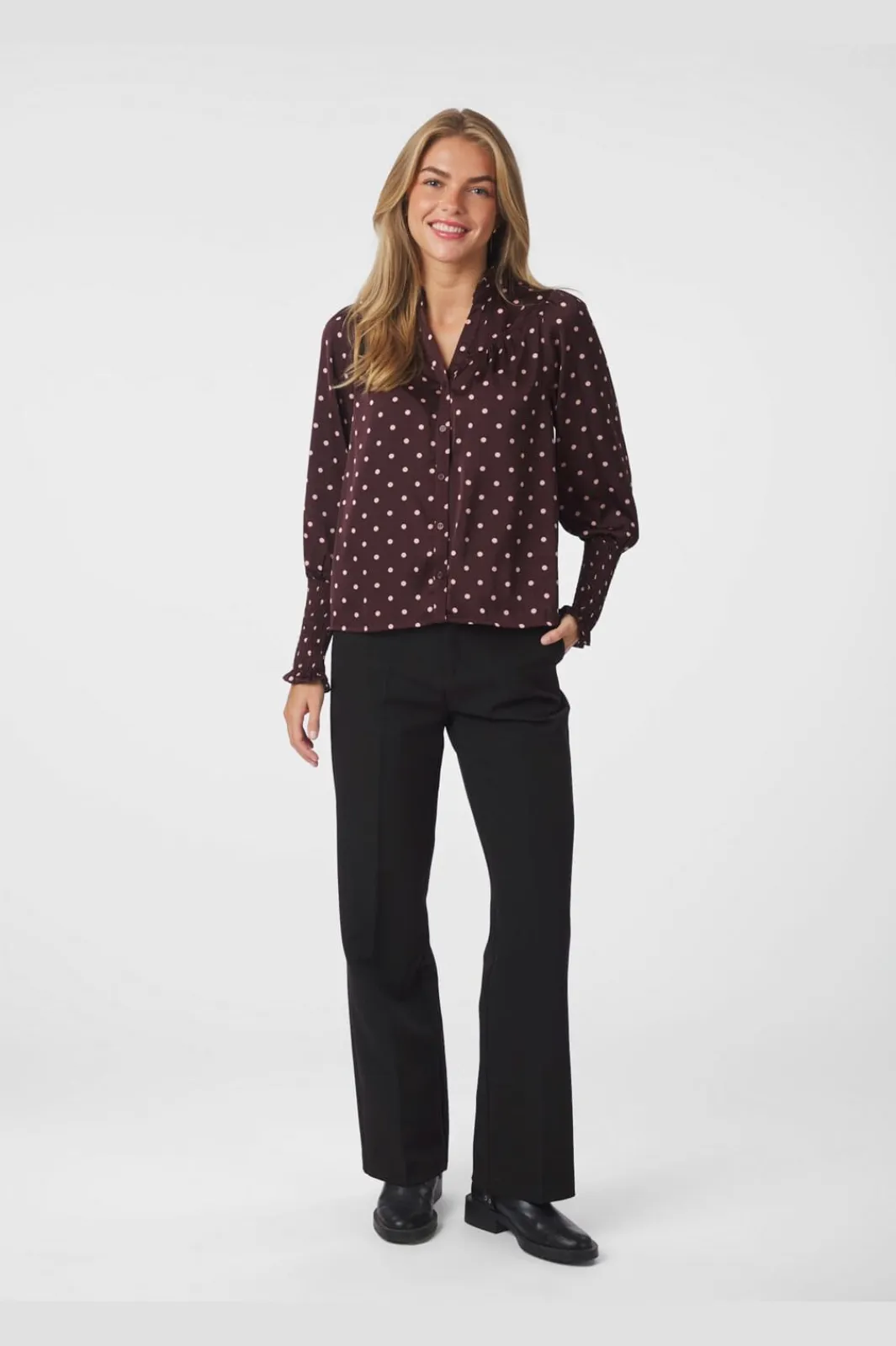Neo Noir Camisa Dot Blouse 167161 174