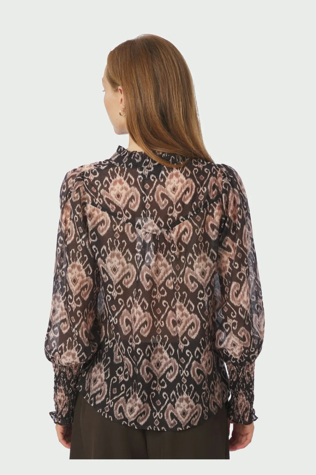 Discount Neo Noir Camisa Print Blouse 167189 100