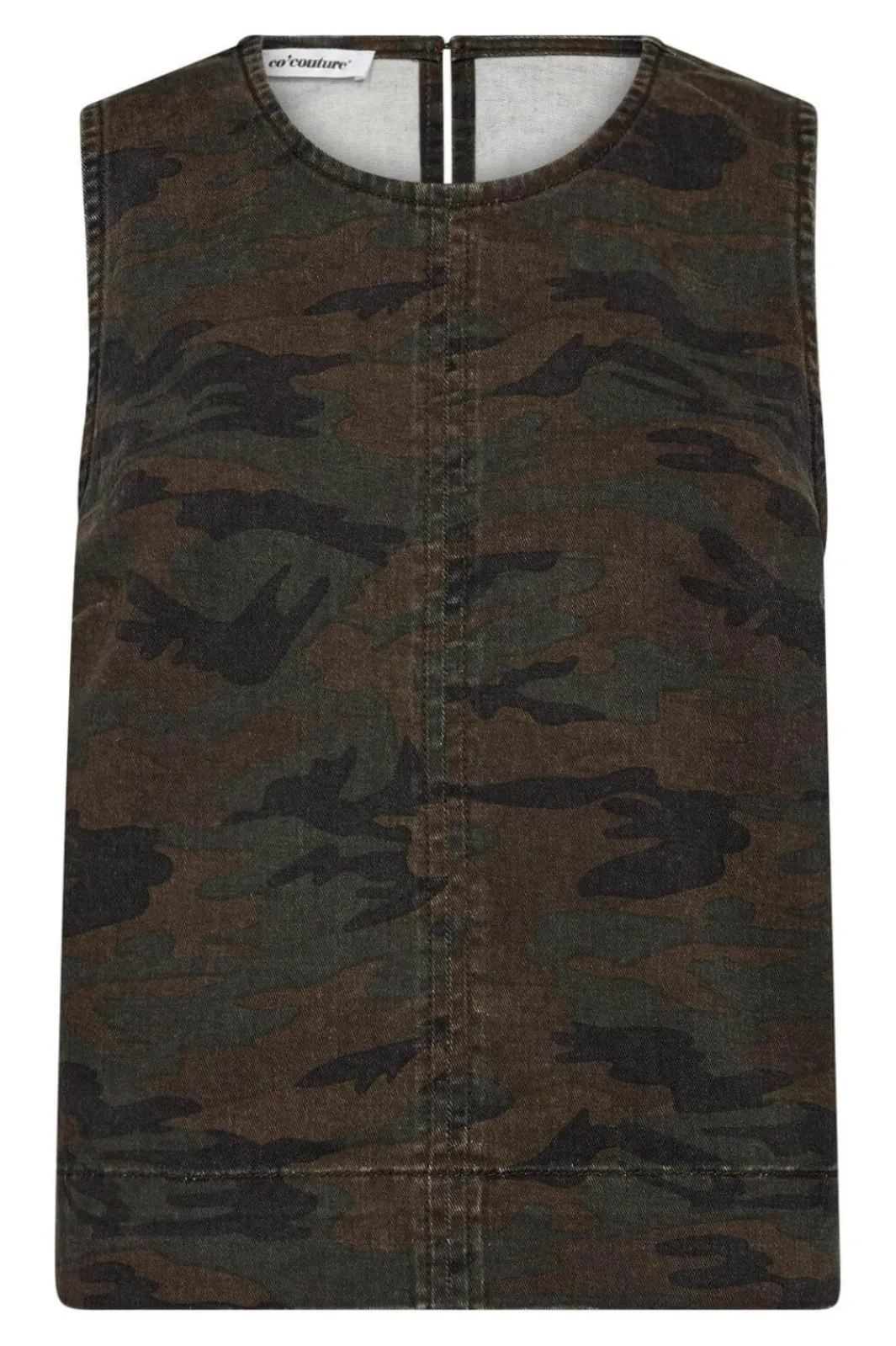New Co´Couture Camoucc Denim Top 35908 77