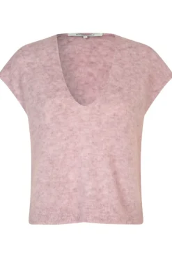 Second Female Camryn Knit Vest 58968 9408 Sepia Rose