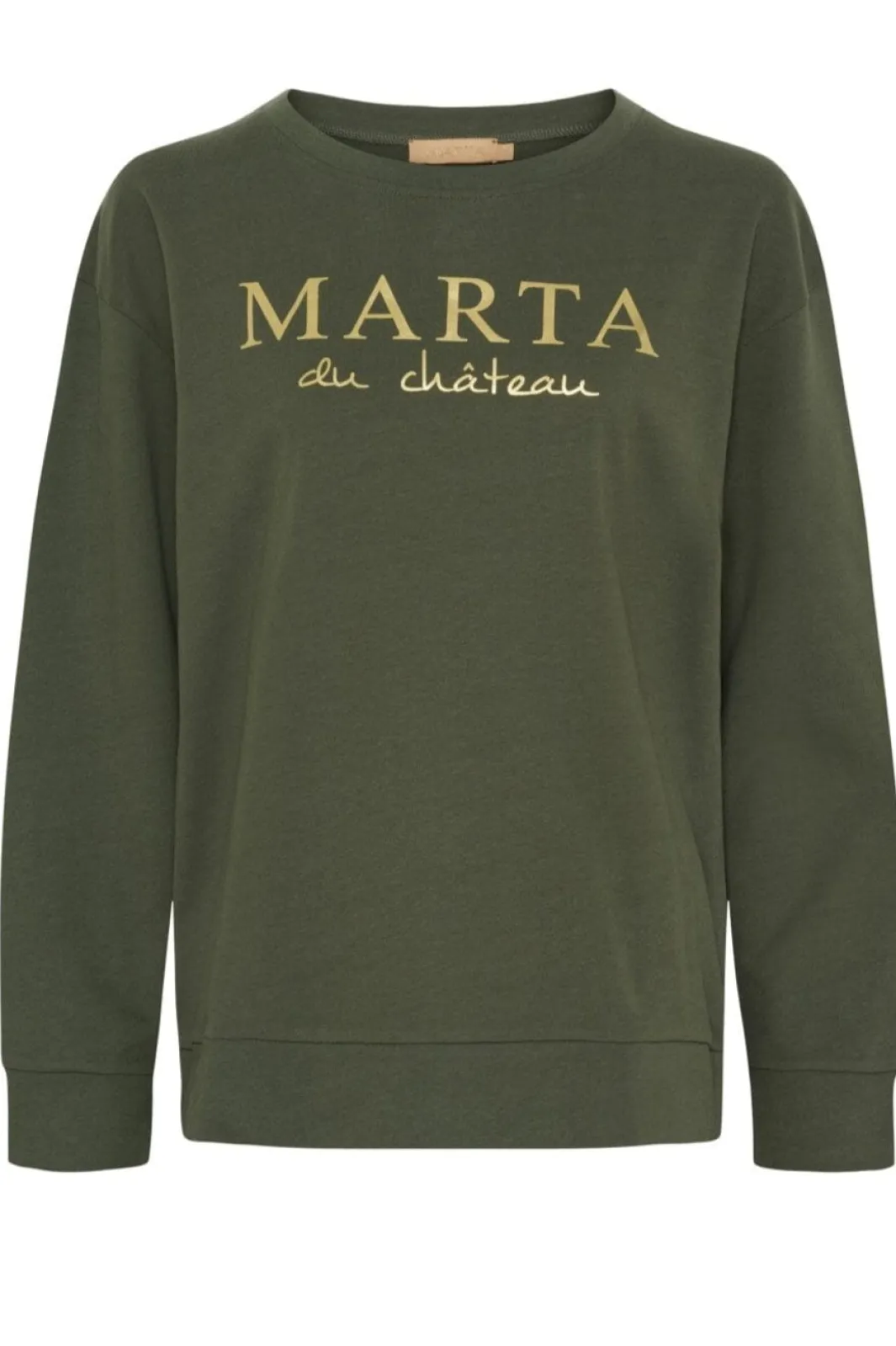 Clearance Marta Du Chateau Cannemette Sweat J-639 Military