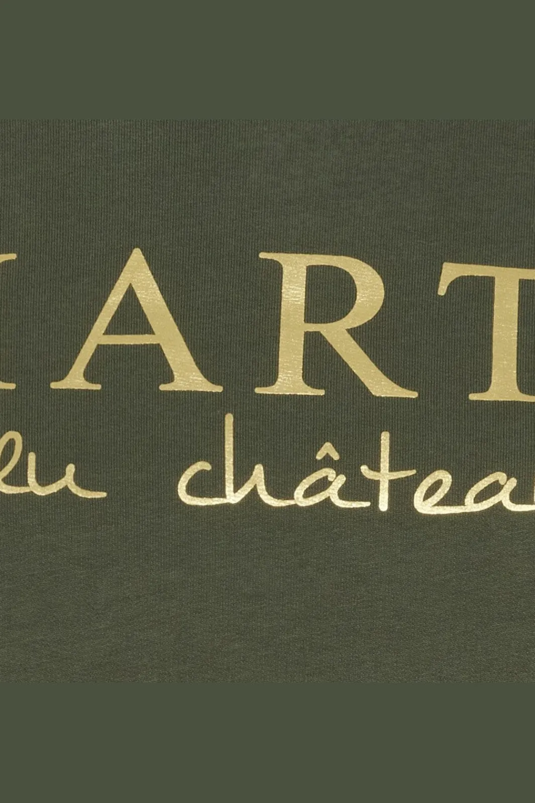 Clearance Marta Du Chateau Cannemette Sweat J-639 Military