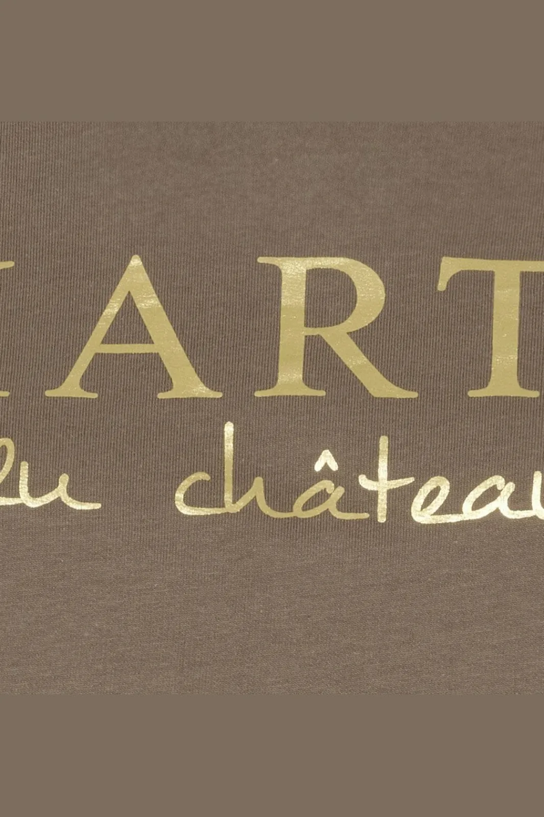 Outlet Marta Du Chateau Cannemette Sweat J-639 Fango