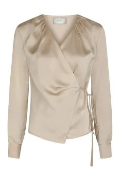 Online Neo Noir Caprina Heavy Sateen Blouse 166961 720