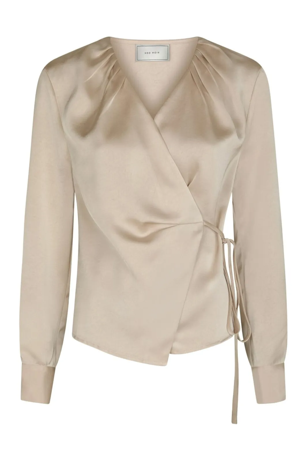 Online Neo Noir Caprina Heavy Sateen Blouse 166961 720