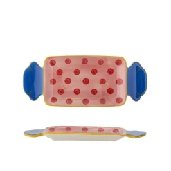 Outlet Bloomingville Caramella Serveringsfad, Rosa, Stentøj 82072358 Rose