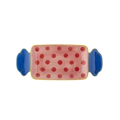 Outlet Bloomingville Caramella Serveringsfad, Rosa, Stentøj 82072358 Rose