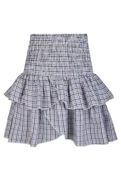 Online Neo Noir Carin Double Check Skirt 165124 140