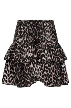 New Neo Noir Carin R Leo Skirt Leopard