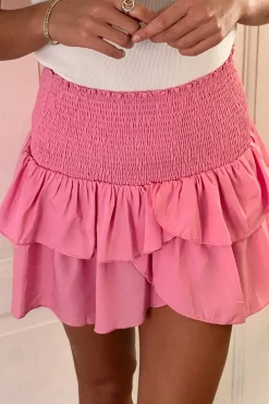Online Neo Noir Carin R Skirt Pink