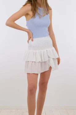 Online Neo Noir Carin R Skirt White