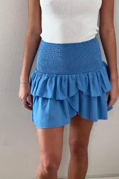 Clearance Neo Noir Carin R Skirt Blue