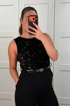 Hot A-bee Carina Jumpsuit Black