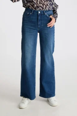 Neo Noir Carla Denim Pants Blue