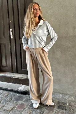 Sale BYIC Carlyic Polo greys Grey Stripes