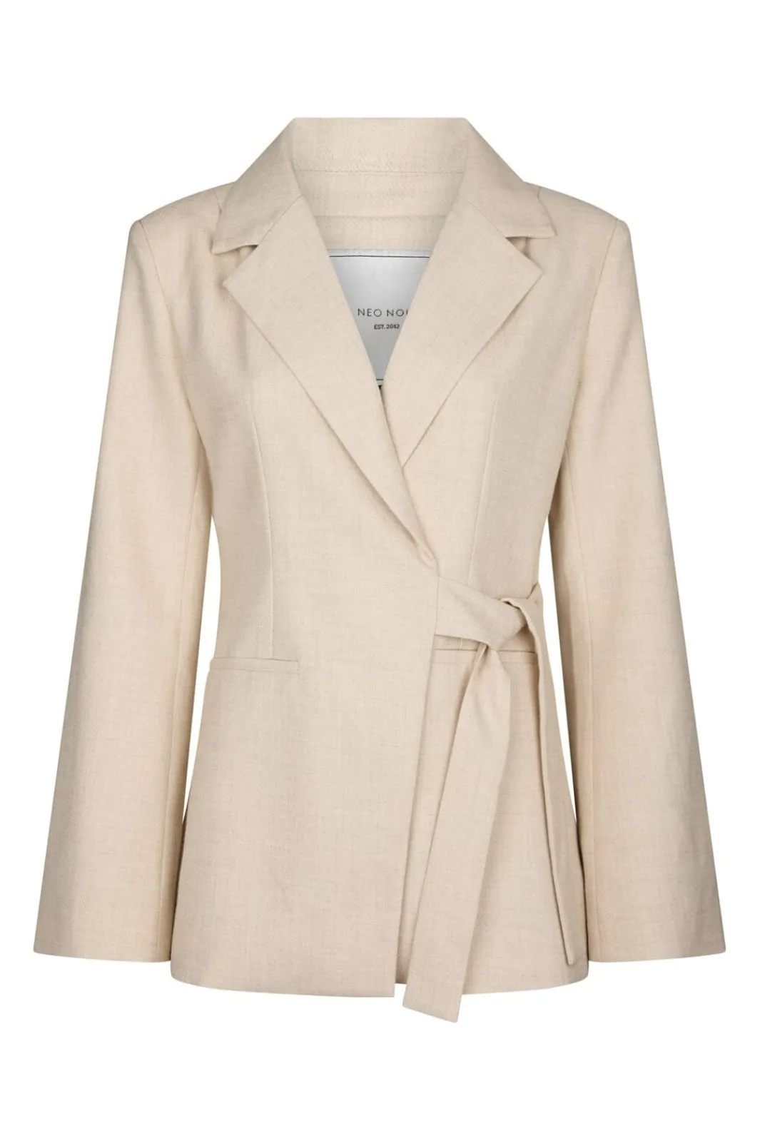 Neo Noir Carmia Melange Tie Blazer 168227 976