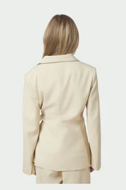 Neo Noir Carmia Melange Tie Blazer 168227 976