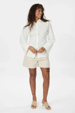 Clearance Neo Noir Caroli Poplin Shirt 165894 120