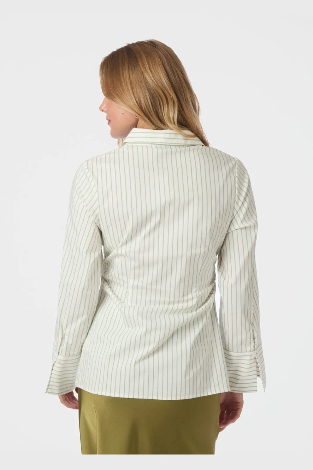 Best Neo Noir Caroli Stripe Shirt 166107 723