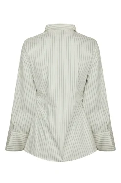 Best Neo Noir Caroli Stripe Shirt 166107 723