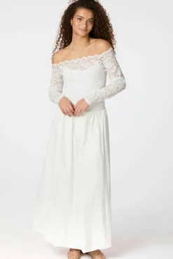 Online Neo Noir Casadi Lace Flower Blouse 162631 120